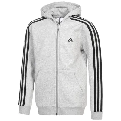 Produktbild von 110|adidas Essentials 3-Stripes Jungen Kapuzen Sweatjacke GQ8903