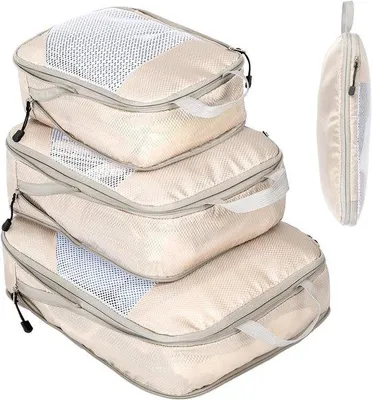 Produktbild von Famanu Packing Cubes Koffer Organizer Set - Praktisch für Reisen