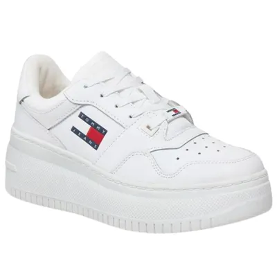 Zdjęcie produktu dla Tommy Jeans Tjw Retro Basket Flatform Ess Biały