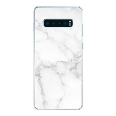 Produktbild von MuchoWow® Handyhülle Schutzhülle Hülle für Samsung Galaxy S10 Plus Marmor - Weiß - Grau - Luxus - Marmoroptik - Stein Silikon Softcase Handy Hülle - Schutzhülle