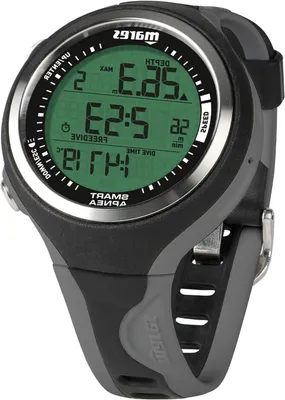 Productafbeelding van Duikcomputer - Apneu computer - Onderwater Vissen - Digitale Chronograaf - 31 mm display - Zwart