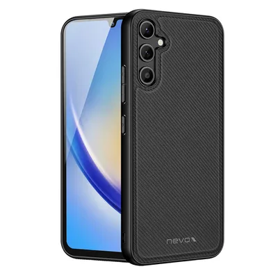 Produktbild von nevox StyleShell, Cover, Samsung, Galaxy A34 5G, 16,8 cm (6.6"), Schwarz