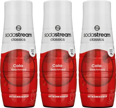 Obrázok produktu pre SodaStream Nápojový sirup Cola, 440ml, 3 ks, 440ml, 3 ks