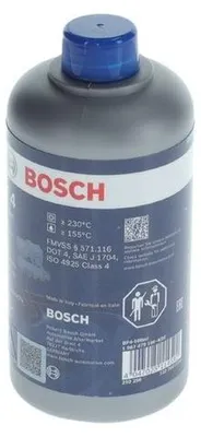Produktbild von Bremsflüssigkeit DOT 4 0,5 l BOSCH passend für diverse Fahrzeuge