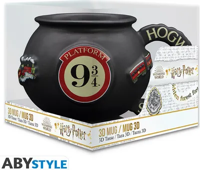 Obrázok produktu pre Hrnček Harry Potter 3D - Nástupište 9 3/4