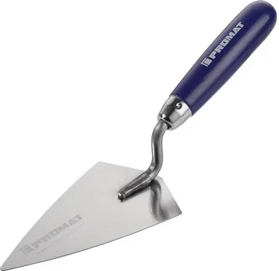 Produktbild von Hamburger Putzkelle L.140 B.80mm rostfrei,m.Buchenholzheft VA PROMAT
