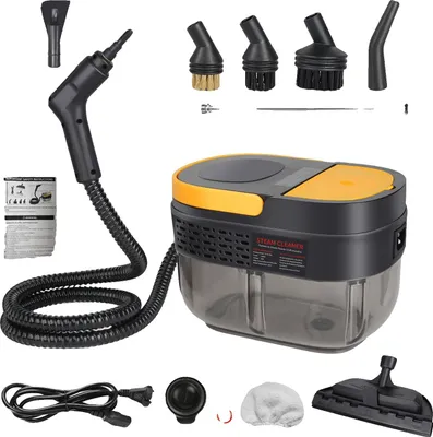 Image de Nettoyeur vapeur, haute puissance,réglable, jaune, UE, 220 V