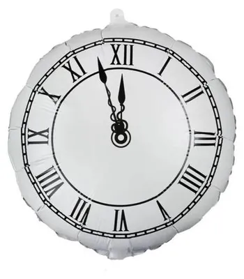Produktbild von Folienballon mit Uhr – Arpex