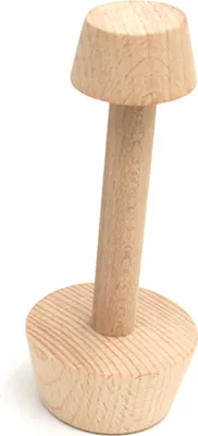 Obrázek produktu pro Vejce Tarts Tamper Double Side Dřevěné pečivo Pusher DIY Pečení Tvarování Kuchyňský nástroj