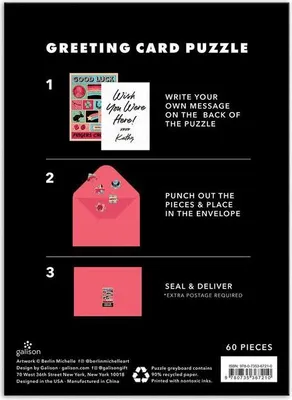 Produktbild von Good Luck Greeting Card Puzzle