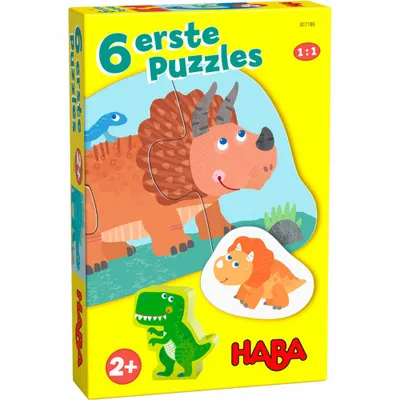 Image de HABA - 6 premiers puzzles - Dinos