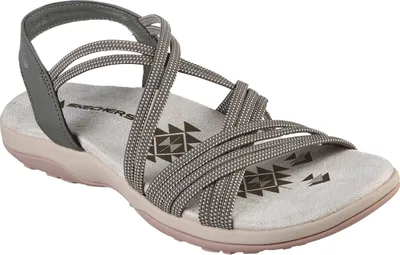 Zdjęcie produktu dla Sandały damskie Skechers Reggae Slim Turn it up zielone