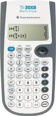 Zdjęcie produktu dla Texas Instruments TI-30XB MultiView - Kalkulator naukowy z panelem słonecznym