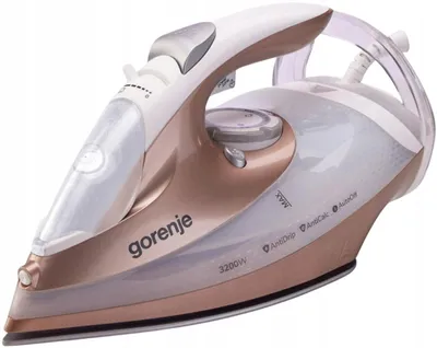 Produktbild von Gorenje SIH3200WR Dampfbügeleisen, 3200 W, Keramiksohle, Tropfstopp