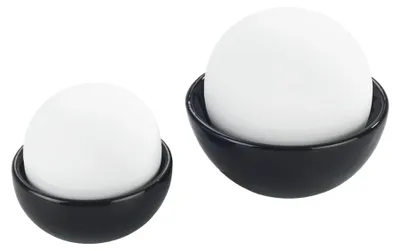 Produktbild von WENKO 2er Luft Raum Befeuchter 50ml 200ml Humidifier Raum Rondo Keramik WC