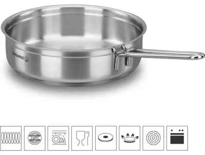 Image de Korkmaz Alfa Frypan 26x6cm-3l / Poêle / A1023