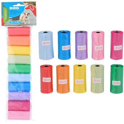 Image de Sacs à déjections canines "Dogs Collection", paquet de 150 sacs hygiéniques pour chiens