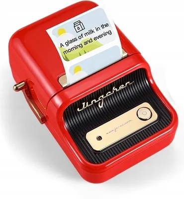 Zdjęcie produktu dla NIIMBOT A1B88168605 NIIMBOT B21 rot Etikettendrucker