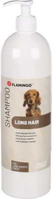 Zdjęcie produktu dla Szampon dla psów Flamingo dla ras długowłosych 1 l