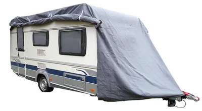 Produktbild von GreenYard Abdeckplane für Wohnwagen oder Wohnmobile Größe L 610 x 250 x 220 cm