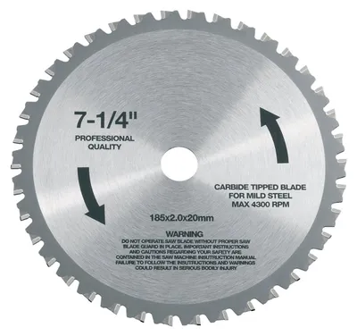 Imagen del producto de Hoja de sierra HM para acero, 185 mm de diámetro x 20 mm