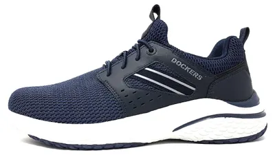 Immagine prodotto di Dockers by Gerli: Scarpe da uomo, modello sneaker, colore blu, ideali per il tempo libero