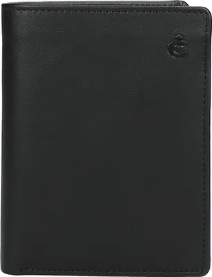 Produktbild von Esquire Leder Geldbörse Logo Leather Wallet Black schwarz