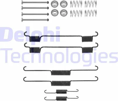 Produktbild von DELPHI Zubehörsatz Bremsbacken LY1313 Hinten für HYUNDAI TUCSON (JM)