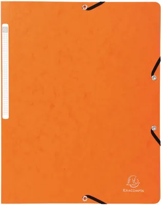 Image de EXACOMPTA Chemise à rabats DIN A4 Carton orange
