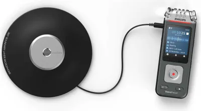 Immagine prodotto di Philips Voice Tracer DVT 8110 Registratore vocale digitale 8 GB + microfono a 360°