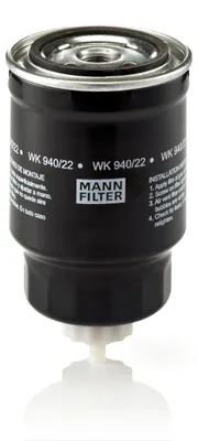 Image de Filtre À Carburant Pour Nissan