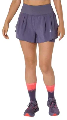 Image de Asics - Short de sport pour femmes, modèle PP9646 (taille L), couleur violet
