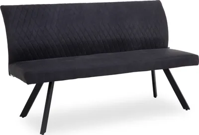 Produktbild von Sitzbank SANSIBAR MARIELYST BHT 160x87x67 cm grau Holzbank Gartenbank