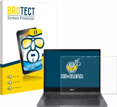 Produktbild von Für Acer Chromebook Spin 713 Schutzfolie BROTECT Displayschutz Display Schutz Folie Klar Transparent