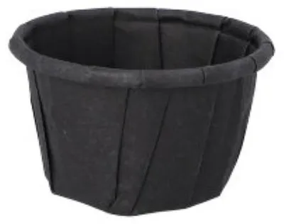 Produktbild von 250 Dressingbecher, Papier 10 ml Ø 3,5 cm · 2,2 cm schwarz