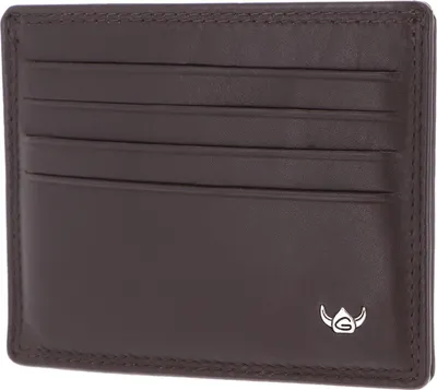Produktbild von Golden Head Leder Kartenhalter Polo RFID Protect Kartenetui 4440 Dunkelbraun