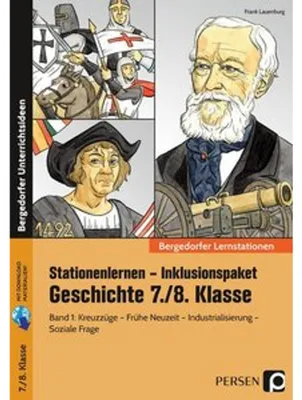Immagine prodotto di Stationenlernen Geschichte 7/8 Band 1 - inklusiv