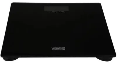 Obrázok produktu pre Dvnútorný závititálna osobná váha 180 kg / 100 g s veľkým LCD displejom tvrdenou sklenenou plochou protišmykovými nožičkami