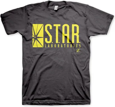 Produktbild von The Flash - Star Laboratories T-Shirt - X-Large - Dark-Grey