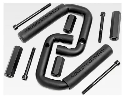 Produktbild von Front Schwarze Stahl-Griffbügel für Jeep Wrangler JK 07-18
