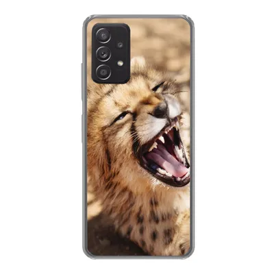 Produktbild von MuchoWow® Handyhülle Schutzhülle Hülle für Samsung Galaxy A53 5G Gepard - Tier - Nahaufnahme Silikon Softcase Handy Hülle - Schutzabdeckung