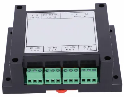 Obrázek produktu pro Opakovač, fotoelektrická izolace v průmyslové kvalitě, 4kanálový rozbočovač RS485
