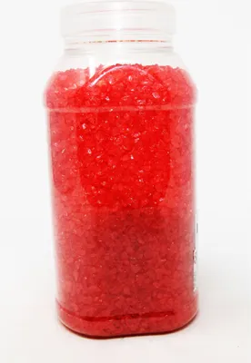 Obrázek produktu pro Barevné granule Dekorační kameny Rozptylová dekorace Granule červené bez zápachu 1000g