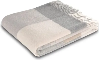 Produktbild von Biederlack Kaschmirplaid Farbe Pleasant Stone Größe 130 x 170