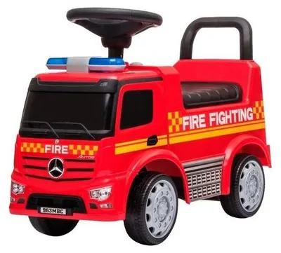 Produktbild von Mercedes Antos Feuerwehr Rutschauto Rot