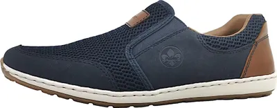 Produktbild von Rieker Herren Slipper blau, Herren:44 EU