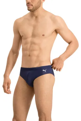 Produktbild von PUMA Herren Badehose Badeshorts Klassischer Badeslip Summer Brief Swim Shorts, Farbe:Navy, Bekleidungsgröße:L