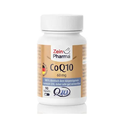 Produktbild von ZeinPharma CoQ10 60 mg Kapseln, 90 St. Kapseln