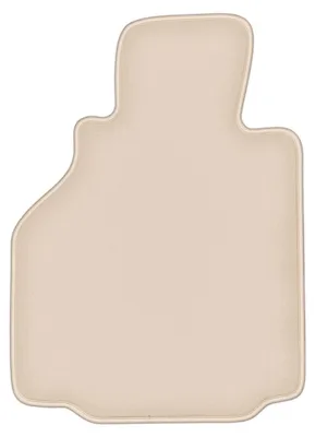 Produktbild von DURBAN Beige Velours-Fahrerfußmatte für Porsche Boxster (typ. 986) Coupé, Cabrio (1997-2004)
