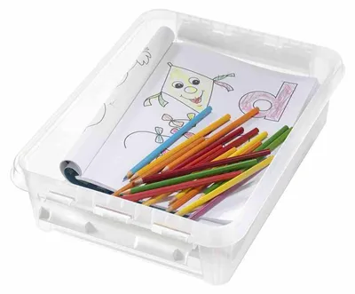 Zdjęcie produktu dla Pojemnik do przechowywania ORTHEX "SmartStore Home", przezroczysty – zestaw 10 sztuk